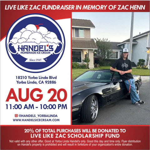 Handels Ice Cream fundraiser