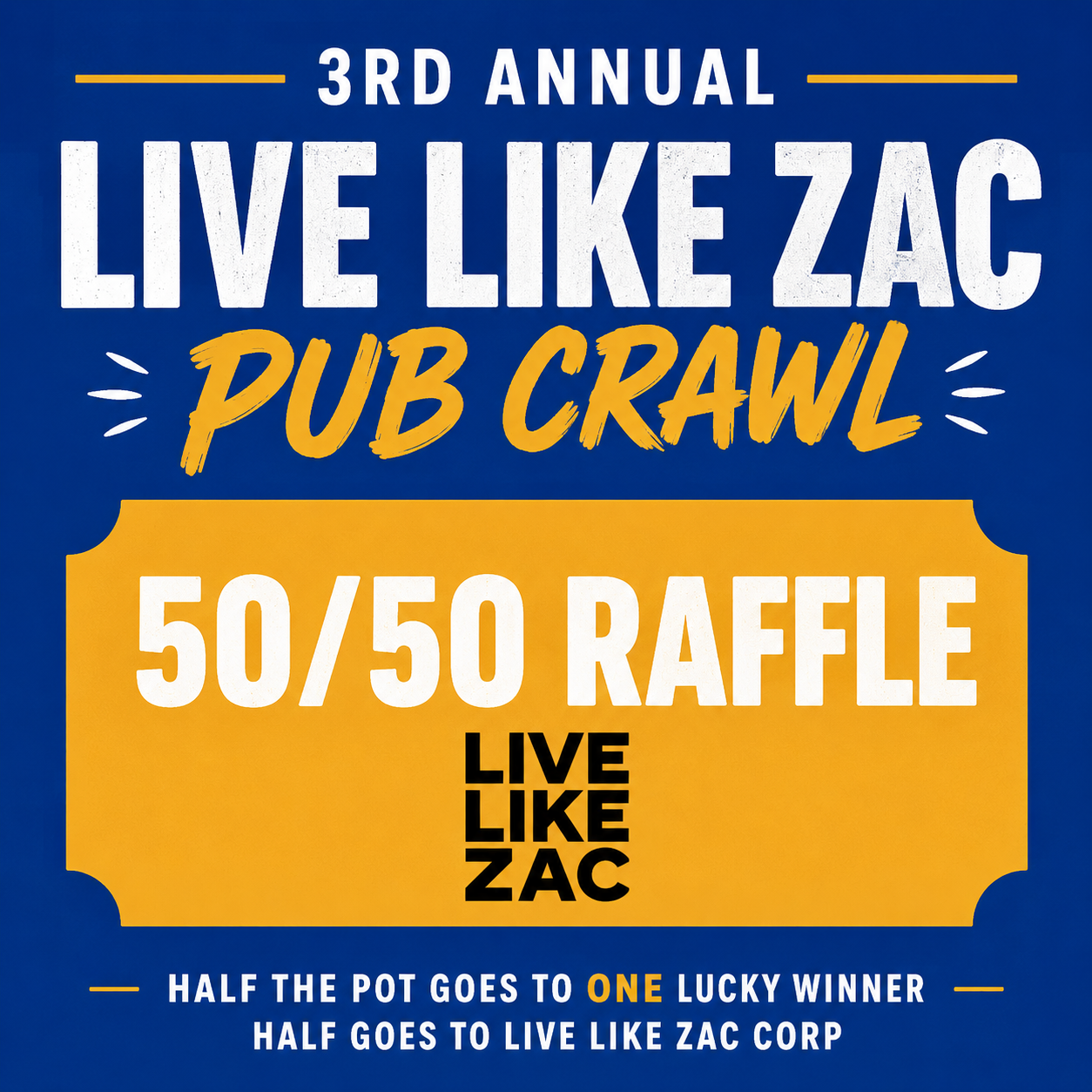 LLZ 50/50 RAFFLE